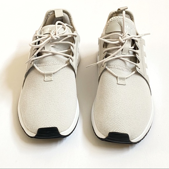 adidas Shoes | Adidas Gray White Xplorer No Tongue Lace Up Shoes | Poshmark